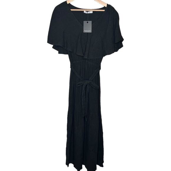 New Women’s Brave And True Long Way Home Dress 100% Linen Size XS - Picture 2 of 8